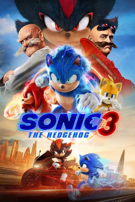 Official poster for Sonic the Hedgehog 3