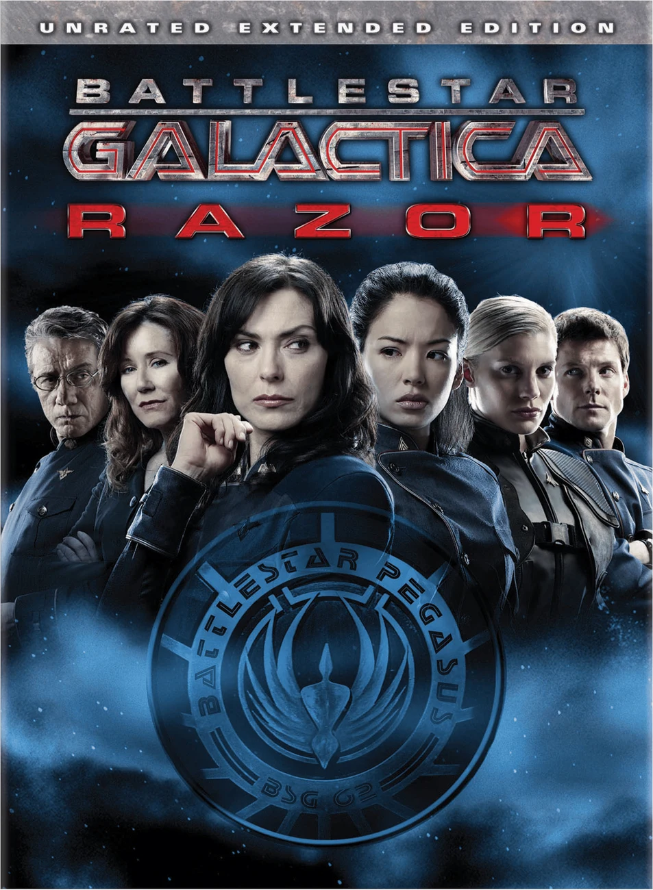 DVD artwork for Battlestar Galactica: Razor